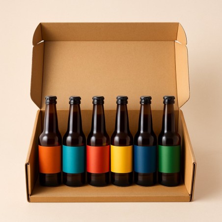 Box of 6 craft IPA beers